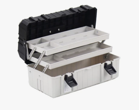 瑞美拓三层手提式多功能大号折叠塑料家用收纳...