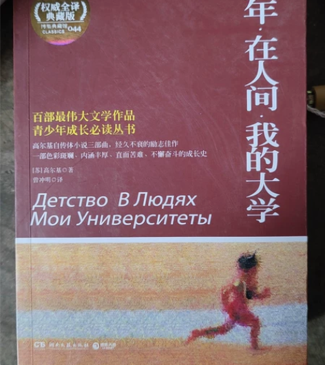 书本童年在人间 我的大学 感兴趣的话点“我...