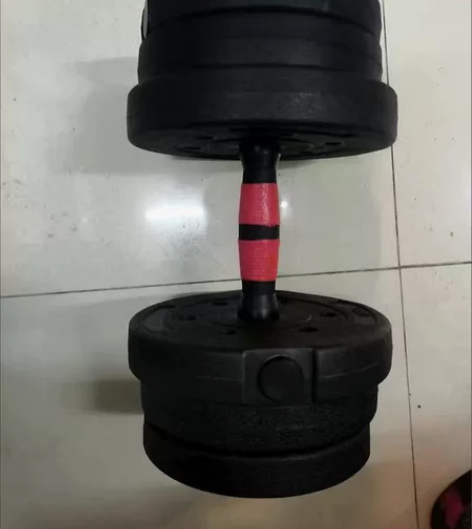 哑铃买回来基本上没用过，闲置了，这个总共是...