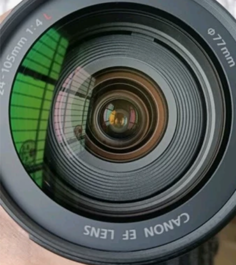 佳能24-105 F4一代防抖镜头，镜片完...