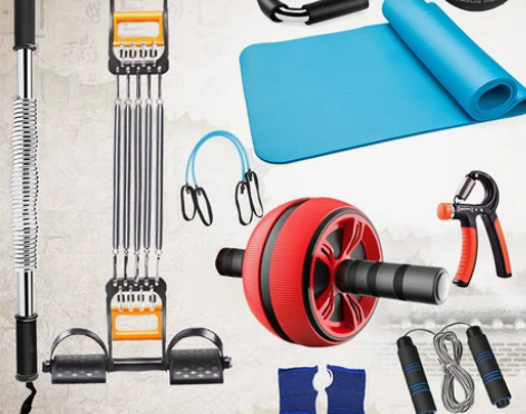 健身器材家用男士全套装组合锻炼器材室内臂力...