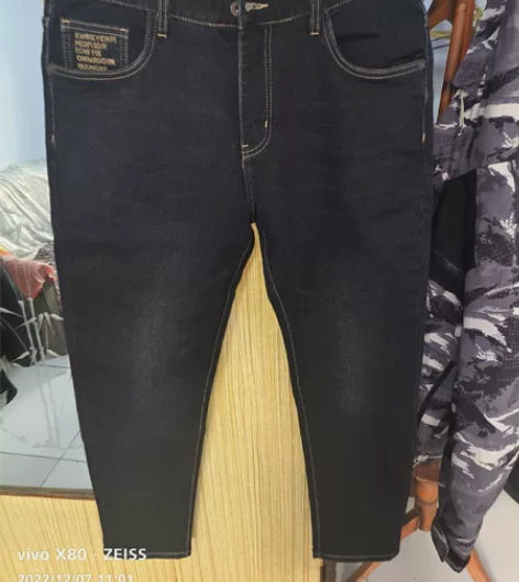 男士牛仔裤，长裤小脚裤，腰围34到35身高...