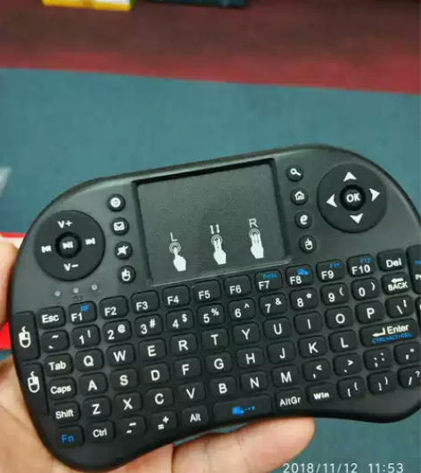 无线飞鼠 迷你无线键盘2.4g空中飞鼠电脑...