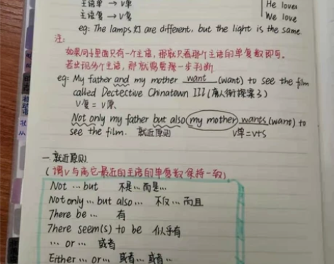 高中三年的心血 英语笔记有偿分享，我的笔记...