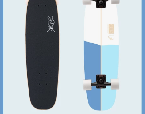 【出】 OTR专业大鱼板代步刷街滑板单翘板...