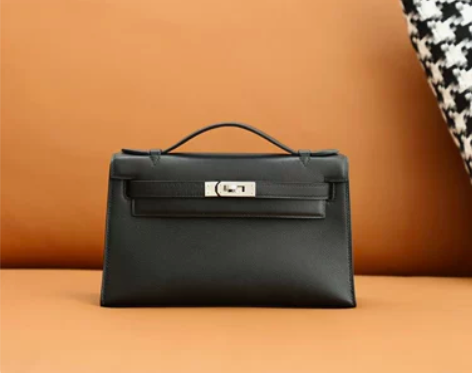 h家凯莉包一代mini进口swift皮迷