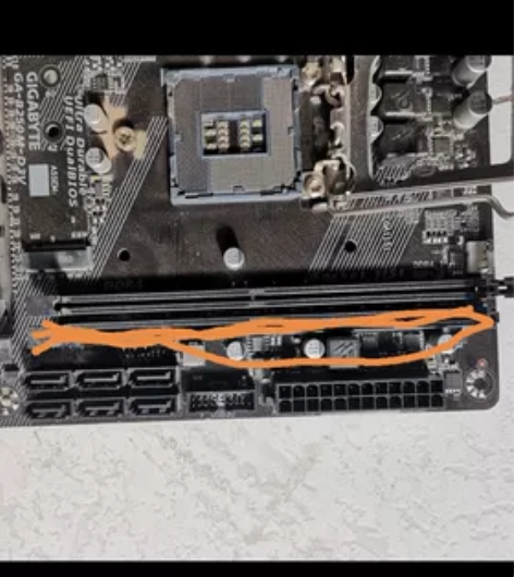 技嘉B250M-D3V主板 针脚完好,成色...