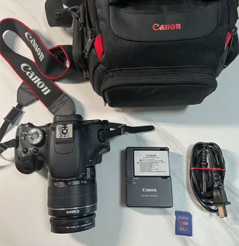 家庭自用佳能单反相机EOS600D，包含镜...