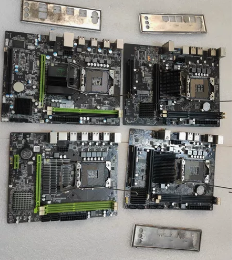 X58主板 包好 有保 有挡板 1366针...