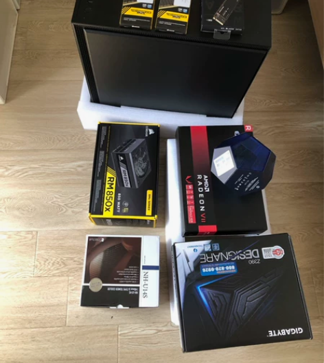 2019年7月自己组装的台式机，使用频率很...