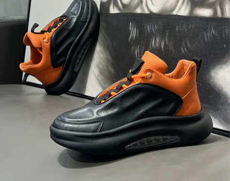 男鞋2022秋冬季新款厚底增高小白鞋潮流百...