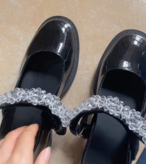 不二橘真皮 复古玛丽珍鞋 乐福鞋。没穿过几...