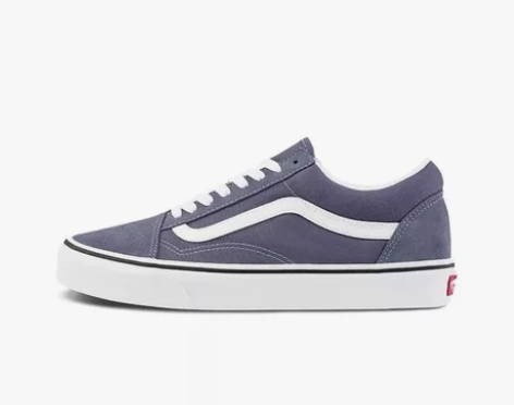 出Vans Old School蓝紫色 八...