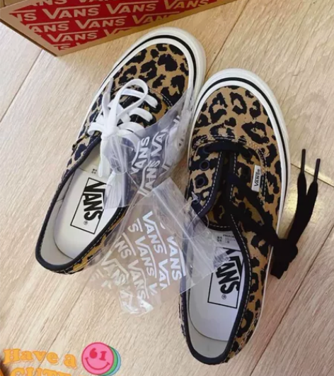 vans 安纳海姆 豹纹 41 全新无鞋盒...