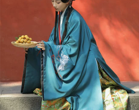 【全新 兰若庭汉服 绝版乘黄披风】 兰若庭...