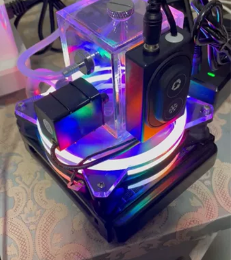 手机平板半导体水冷制冷散热风扇水泵3档调节...