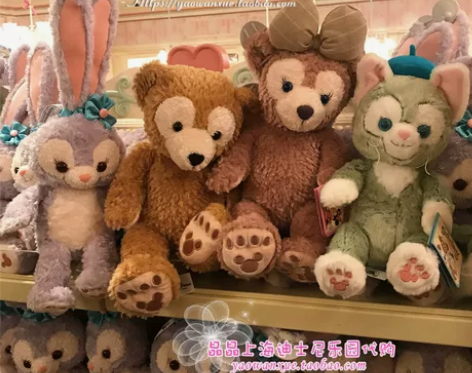 上海迪士尼乐园国内代购 芭蕾兔星黛露毛绒兔...