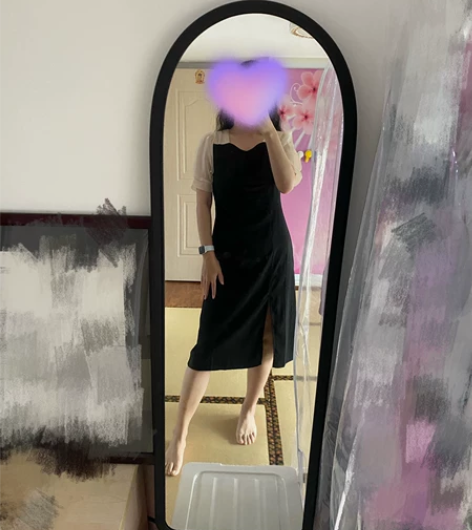 五花不是肉大码a字连衣裙夏胖mm遮肚子复古...