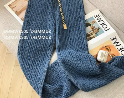 外贸出口女装清仓撤柜尾货大码女装高腰牛仔裤...