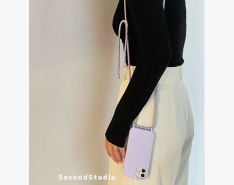 secondstudio挂绳手机壳ipho...
