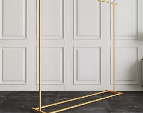 衣架落地立式简约晾衣架家用卧室北欧挂衣架衣...