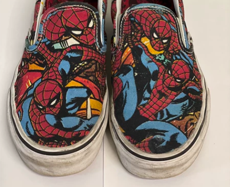 正品vans 漫威联名款 穿着次数较少 9...