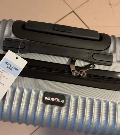 维仕蓝20寸拉杆箱（女款），全新58元转手...