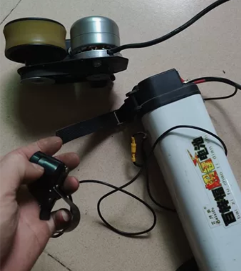 自行车DIY助力改装配件电池，驱动，电机，...