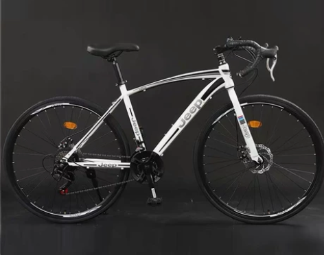 jeep27速弯把白黑色 公路车 几乎全新...