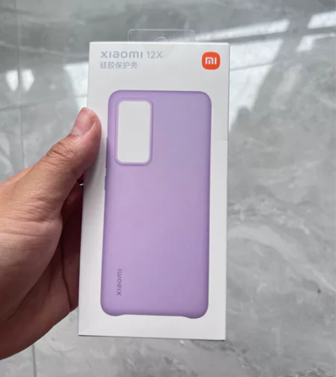 小米12x 硅胶保护壳 全新未拆封原装正...