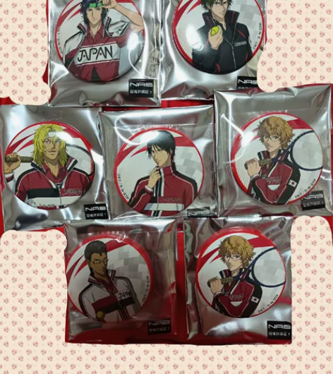 网球王子[绿圆] 红盒吧唧幸村精市捆一个出...