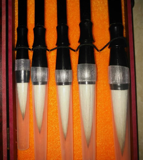 十几年前买的几盒毛笔，转了！善琏湖笔，一盒...