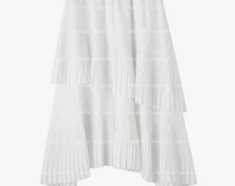 全新 饭馆家白色仙女蛋糕裙 均码，垂感很棒...