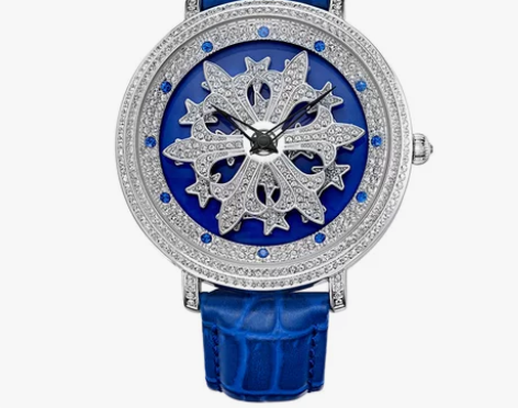 Davena蒂玮娜新品时来运转大表盘镶钻女...