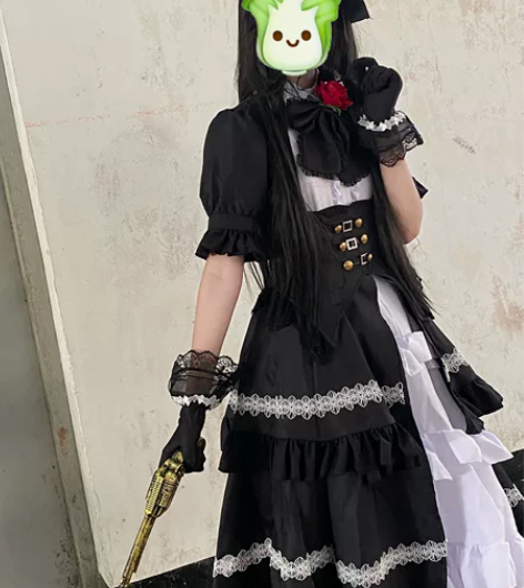 时崎狂三 衣服+配饰+手套+袜子（可要可不...