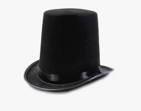 魔术帽 礼帽  共3个 头围59cm高17...