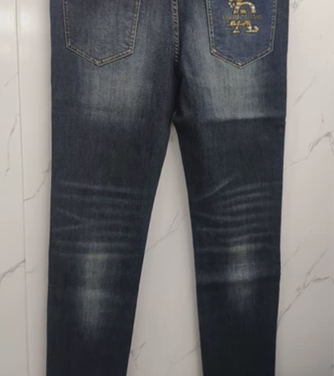 32全新款卡里亚尼男正品秋冬装修身弹力刺绣...