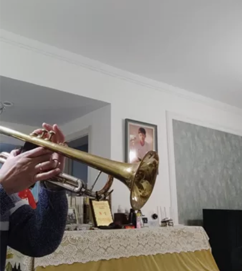 小号乐器 金音小号，二手闲置，有磕碰不影响...