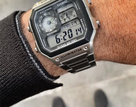 【电池用十年】卡西欧ins复古多功能运动防...