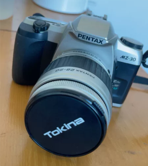 日本老相机宾得MZ30（非原盖），喜欢收藏...