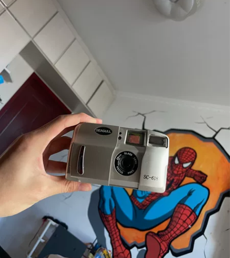 海鸥SC618全自动傻瓜相机胶卷复古定焦学...