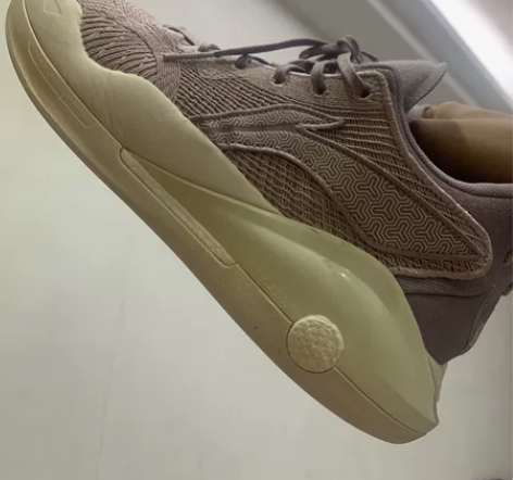 李宁驭帅15low 淡奶紫 42码 成色如...