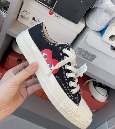 匡威 川久联名帆布鞋 37码