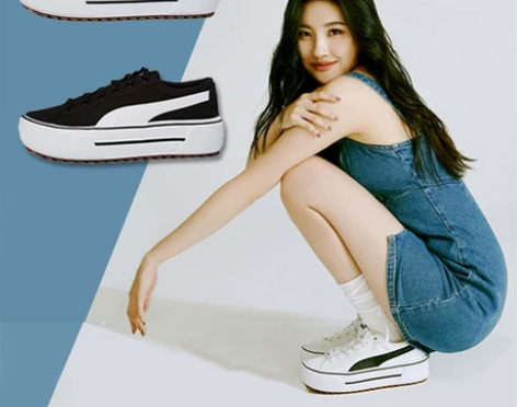 Puma彪马宣美同款厚底帆布鞋女鞋夏季新款...