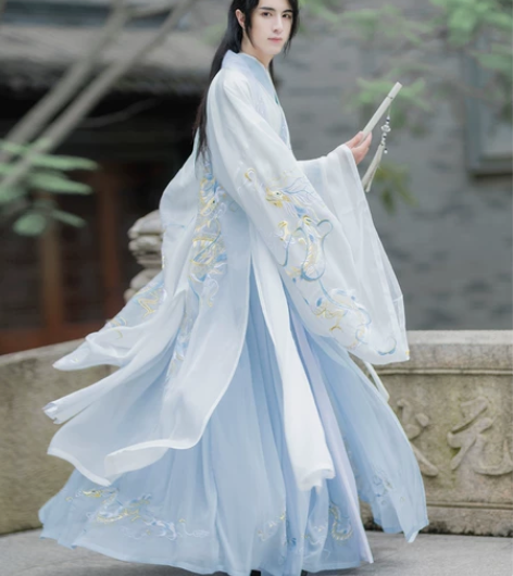 【玄冥】如梦霓裳汉服男交领长衫襦裙中国风 ...