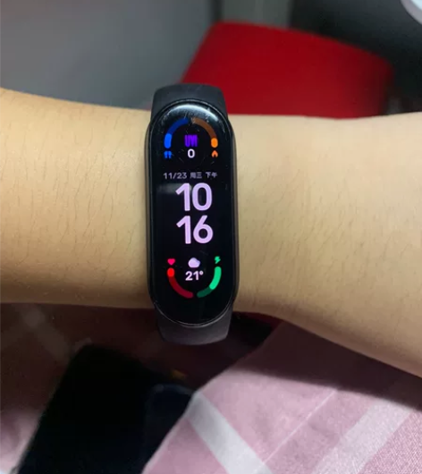 小米手环6npc版 去年买的 tb旗舰店2...
