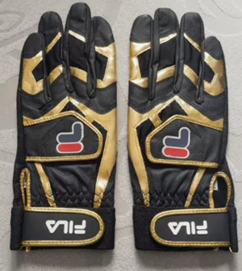 Fila斐乐棒球垒球击球手套打击手套,两双...