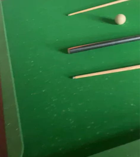 台球桌一套（球一套，杆四根）台球案大理石，...