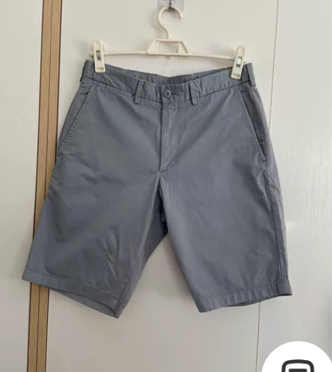 男士灰色短裤，优衣库，男士s码，30元包邮...