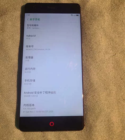 努比亚Z17   6＋64，换了组装屏，能...